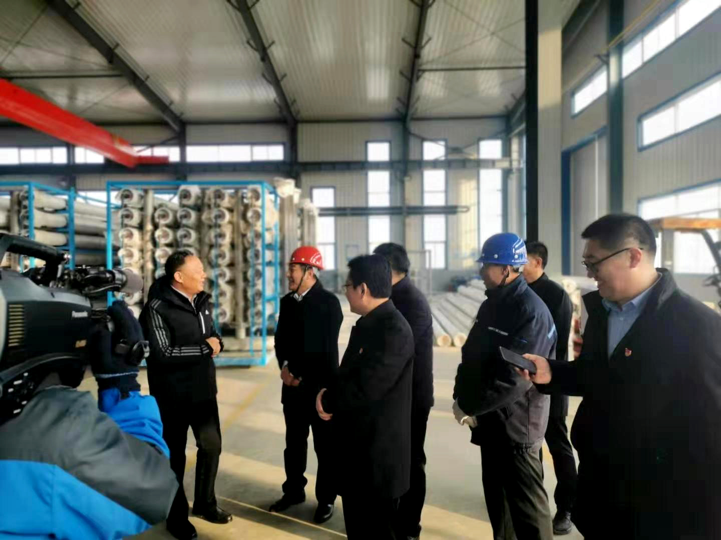 北票市委書記張秀軍走進(jìn)一諾環(huán)境產(chǎn)業(yè)園，踐行“不忘初心、牢記使命”主題教育